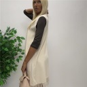 gilet lungo con frange place